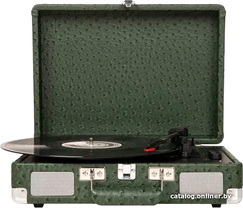 

Виниловый проигрыватель Crosley Cruiser Deluxe Green Ostrich