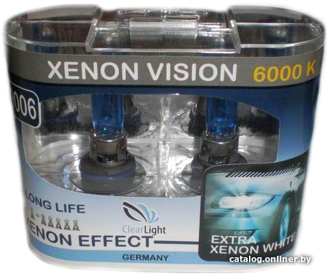 

Галогенная лампа Clear Light XenonVision HB4 55W 12V 2шт