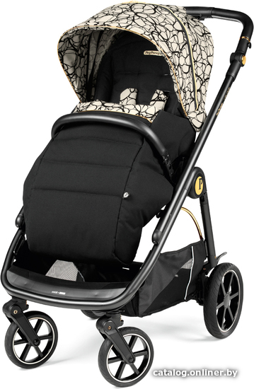 

Коляска прогулочная «книга» Peg Perego Veloce (graphic gold)