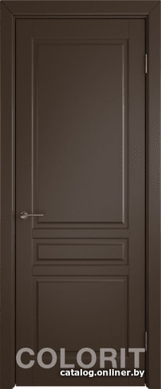 

Межкомнатная дверь Юркас Colorit К2 ДГ 60x200 (шоколад эмаль)