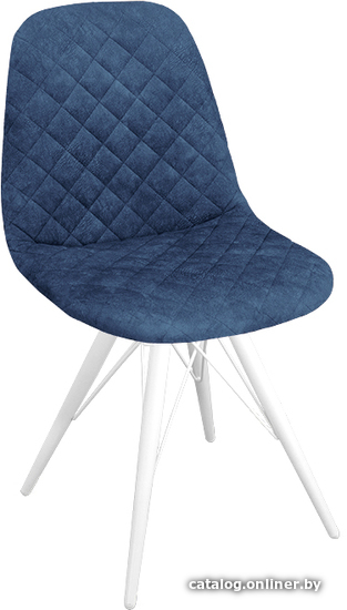 

Стул Трия Ричи К3 (белый матовый/микровелюр Wellmart Blue)