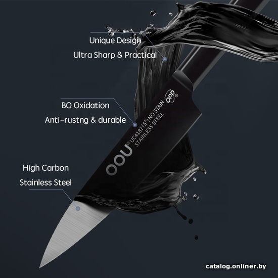 

Набор ножей OOU Black Chef UC4065 из 7 предметов
