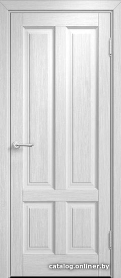 

Межкомнатная дверь ПМЦ М15 ПГ 90x200 (белая эмаль)
