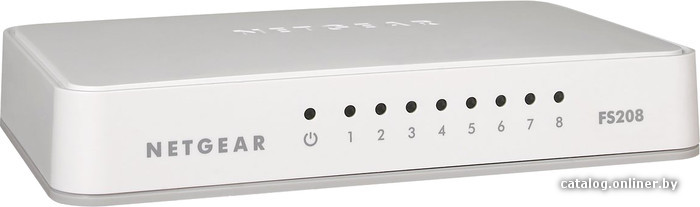

Неуправляемый коммутатор NETGEAR FS208-100PES