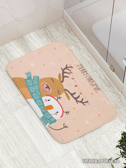 

Коврик для ванной JoyArty Шарф на двоих bath_78664