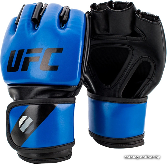 

Перчатки для единоборств UFC MMA для грэпплинга UHK-69142 L/XL (5 oz, синий)
