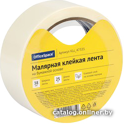 

Лента малярная OfficeSpace KLc_47335 (38 ммx25 м)