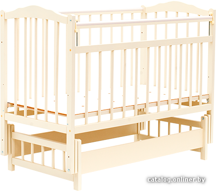 

Классическая детская кроватка Bambini М.01.10.11 (слоновая кость)