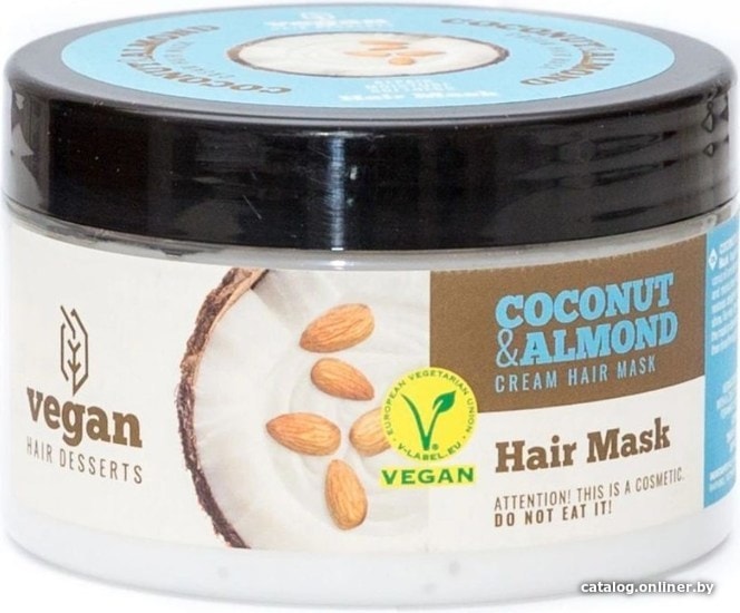 

Маска Vegan Desserts Маска для волос Coconut & Almond Cream 250 мл