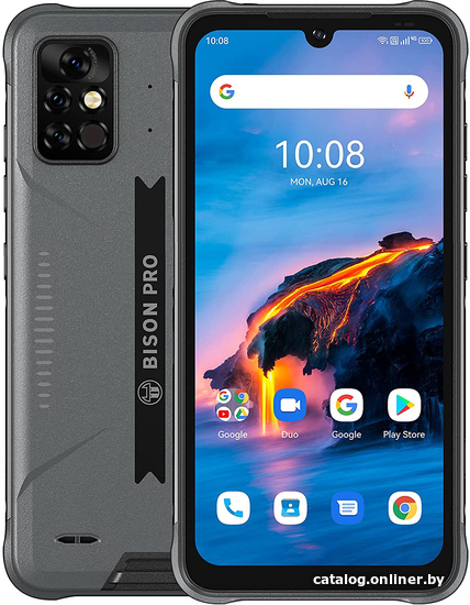 

Смартфон Umidigi Bison PRO 8GB/128GB (серый)
