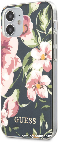 

Чехол для телефона CG Mobile Guess Flower для Apple iPhone 12 mini GUHCP12SIMLFL03