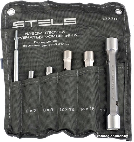 

Набор ключей Stels 13778 (6 предметов)