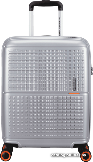 

Чемодан-спиннер American Tourister Geopop Metallic Silver 55 см