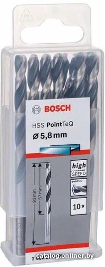 

Набор оснастки Bosch 2608577226 (10 предметов)