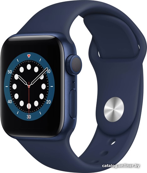

Умные часы Apple Watch Series 6 40 мм Воcстановленный by Breezy, грейд C (алюминий синий/темный ультрамарин)