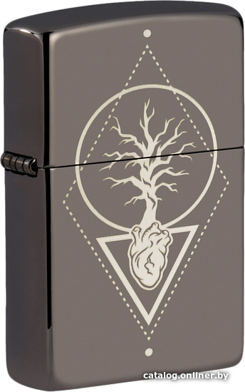 

Зажигалка Zippo Black Ice Heart of Tree 49687