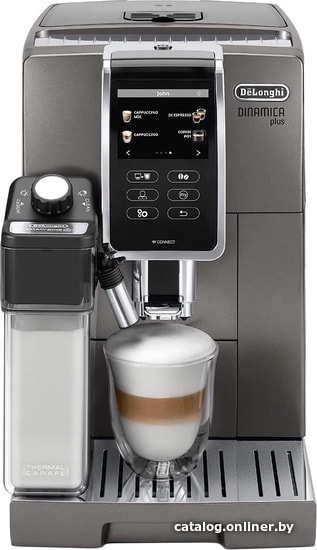 

Эспрессо кофемашина DeLonghi Dinamica Plus ECAM 376.95.T