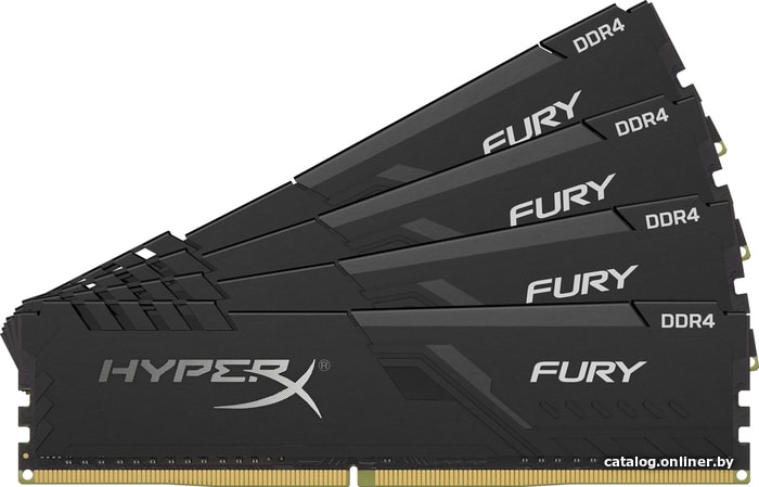 

Оперативная память HyperX Fury 4x8GB DDR4 PC4-25600 HX432C16FB3K4/32