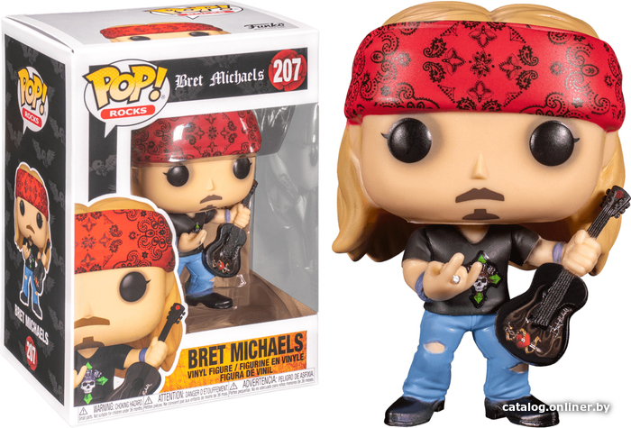 

Фигурка Funko POP! Rocks. Bret Michaels W/Chase 52929