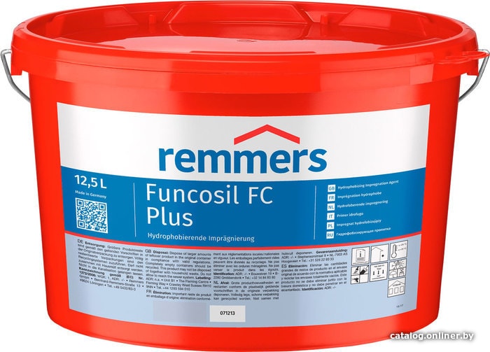 

Гидрофобизатор Remmers Funcosil FC Plus 071205 (5 л)