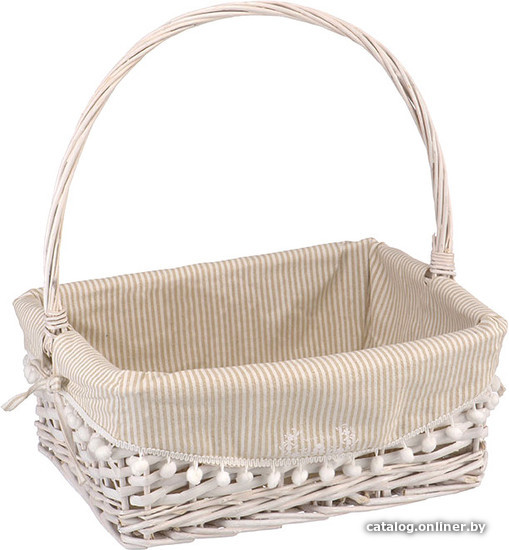 

Корзина Natural House Колокольчик EW-29 L (белый)