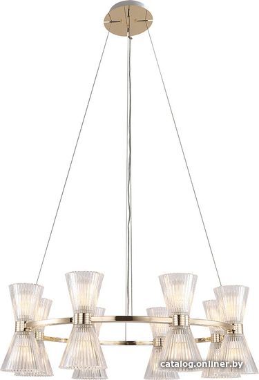 

Подвесная люстра Newport 3618/S gold