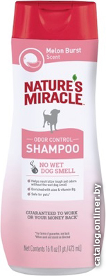 

Шампунь Nature's Miracle Odor Control Shampoo Melon Burst Scent 473 мл