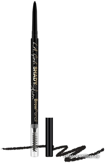 

Карандаш для бровей L.A.Girl Shady Slim Brow Pencil-Blonde (GB360 Black)