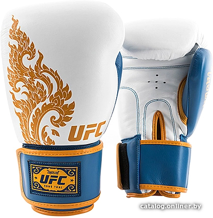 

Перчатки для единоборств UFC Premium True Thai UTT-75511 (12 oz, белый/синий)