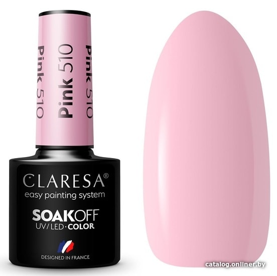 

Гель-лак Claresa Hybrid Pink 510 5 мл