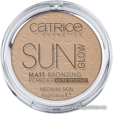 

Компактная пудра Catrice Матирующая с эффектом загара Sun Glow (тон 030)