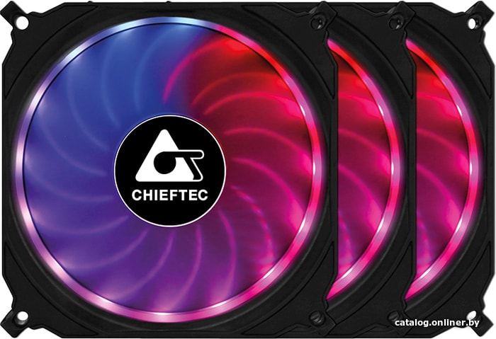 

Набор вентиляторов Chieftec CF-3012-RGB (с контроллером)