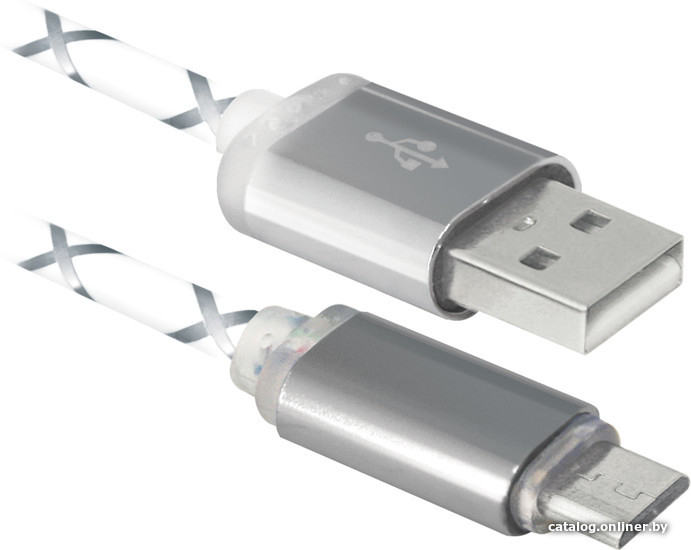 

Кабель Defender USB08-03LT (серый) [87554]