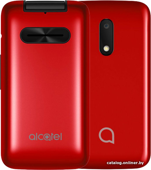 

Кнопочный телефон Alcatel 3025X (красный)