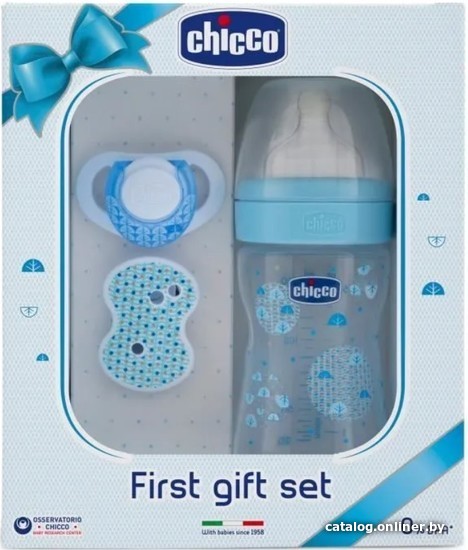 

Бутылочка для кормления Chicco Well-Being с пустышкой и цепочкой 00020711620000 (150 мл)