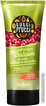 

Farmona Лосьон для тела Tutti Frutti Груша и Клюква увлажняющий 200 мл