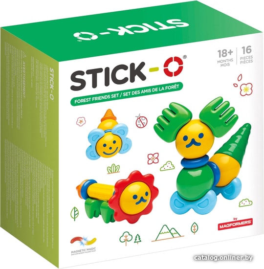

Конструктор Stick-O 902002 Forest Friends Set