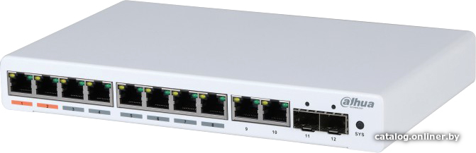 

Управляемый коммутатор 2-го уровня Dahua DH-PFS4212-8GT-96