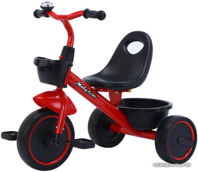 

Детский велосипед Moby Kids Cosmo 641467 (красный)