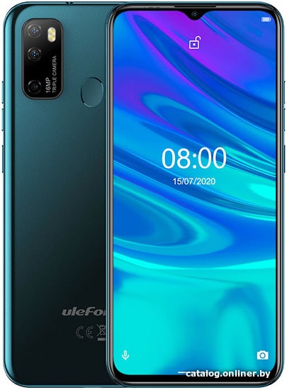 

Смартфон Ulefone Note 9P (полночный зеленый)