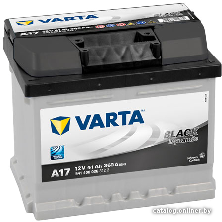

Автомобильный аккумулятор Varta Black Dynamic A17 541 400 036 (41 А/ч)