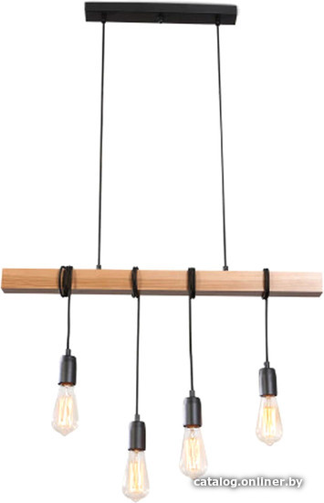 

Подвесная люстра N&B Light Брус 40744 черный дерево ольха