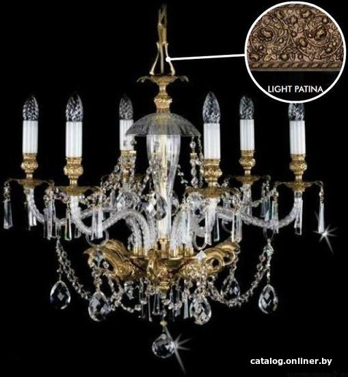 

Подвесная люстра ArtGlass Luisa Light Patina