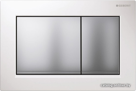 

Панель смыва Geberit Omega 30 115.080.KL.1 (белый/хром матовый)