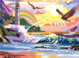

Картина по номерам Остров Сокровищ Морской пейзаж 663255