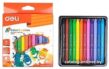 

Восковые мелки Deli Color Emotion C20000 (12 цв)