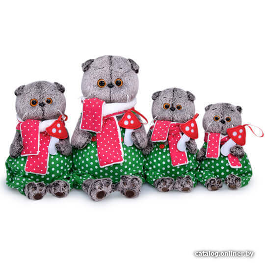 

Классическая игрушка BUDI BASA Collection Басик с мухомором Ks19-122 (19 см)
