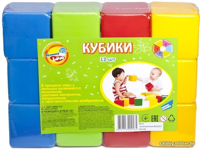 

Кубики Fancy Набор кубиков KUB70-12