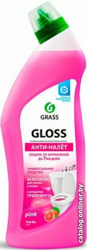 

Средство для ванных комнат Grass Gloss Pink 125543 750 мл