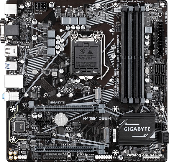 

Материнская плата Gigabyte H470M DS3H (rev. 1.0)